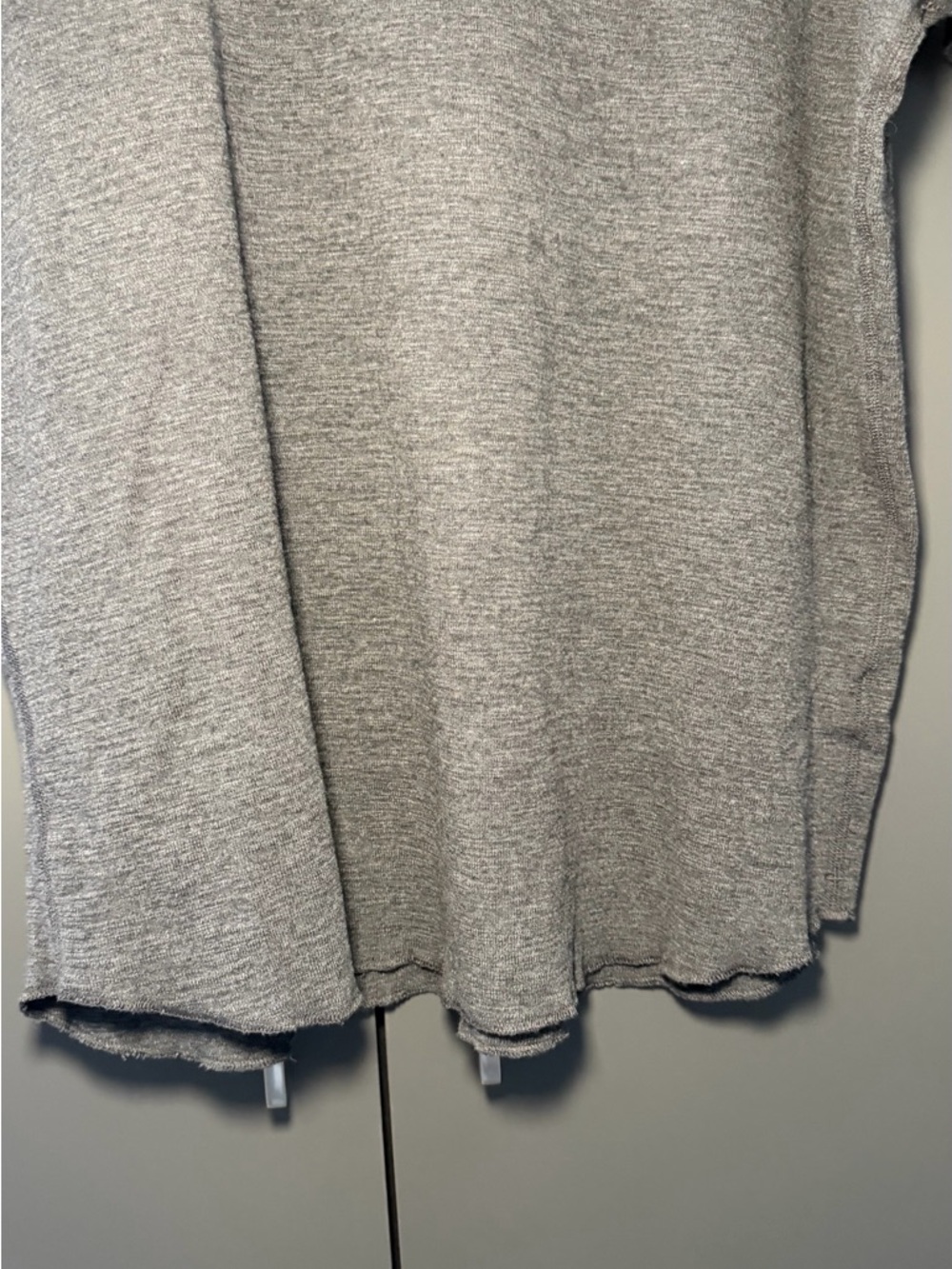 Wings + Horns Heather Gray Short Sleeve Crew Tee - Picture 4 of 4